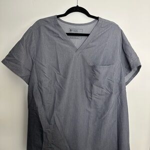 FIGS Grey Catalina Top 3XL